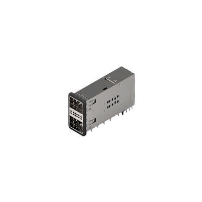 2198373-1 by TE Connectivity AMP Connectors - CONNECTOR ZQSFP+ RCPT CAGE 1X2 76P RA