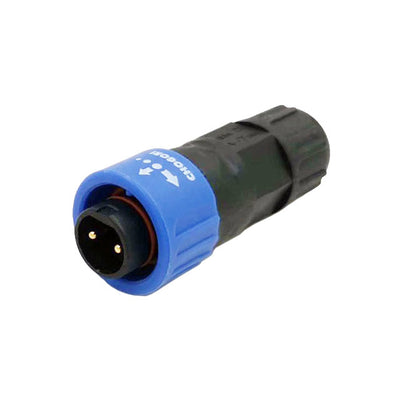 22002131-01 by Chogori Technologies Inc. - CONNECTOR PLUG MALE 2POS SOLDER CUP