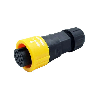 22012231-01 by Chogori Technologies Inc. - CONNECTOR PLUG FMALE 12P SOLDER CUP