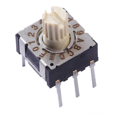 220ADC16 by CTS Electrocomponents - SWITCH ROTARY DIP HEX 100MA 50V
