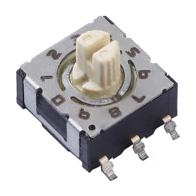 220AMB10R by CTS Electrocomponents - SWITCH ROTARY DIP BCD 100MA 50V
