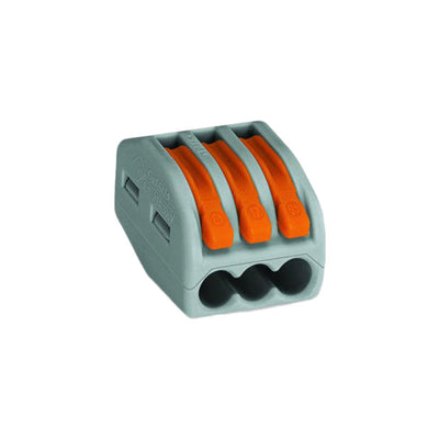 222-413/K194-4045 by WAGO Corporation - SPLICE LEVER 28-12 AWG 3POS 50PC