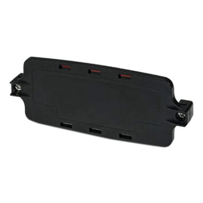 2230008 by Phoenix Contact - FACEPLATE, COLOR: BLACK, WIDTH: