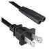 223052-01 by Qualtek - CORD 18AWG 1-15P - C7 3.28' BLK
