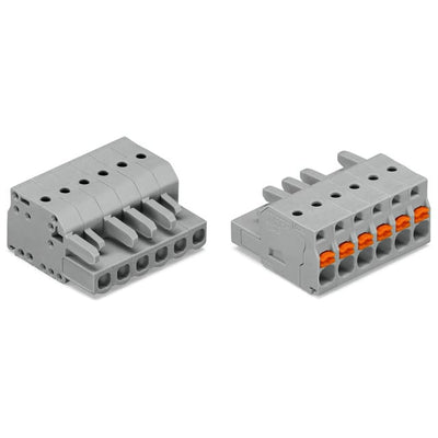2231-102/026-000 by WAGO Corporation - 1-CONDUCTOR FEMALE PLUG; PUSH-BU