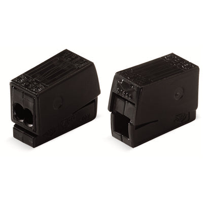 224-114 by WAGO Corporation - PUSHWIRE INLINE CONNECTOR; BLACK