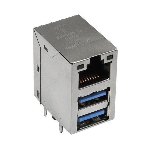 2250125-1 by TRP Connector B.V. - CONNECTOR MOD JACK 1G 2USB G/G