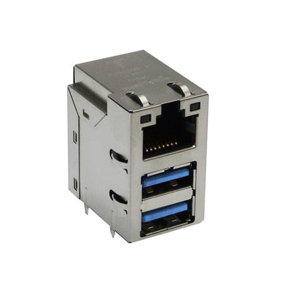 2250208-1 by TRP Connector B.V. - CONNECTOR MOD JACK 1G 2USB GO/Y