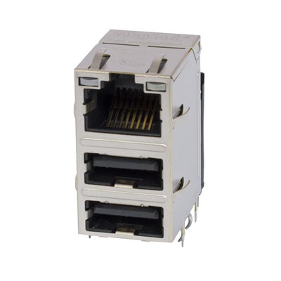 2250433-1 by TRP Connector B.V. - CONNECTOR MOD JACK 1G 2USB G/G