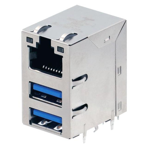 2250576-1 by TRP Connector B.V. - CONNECTOR MOD JACK 2.5G 2USB NBASE-T