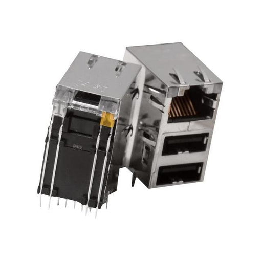 2250615-1 by TRP Connector B.V. - CONNECTOR MOD JACK 1G 2USB GY/G