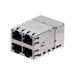 2250701-1 by TRP Connector B.V. - CONNECTOR MOD JACK 2X2 10G POE G/O