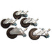 SC-4 by Brady Corporation - (IND) SC-4, SET OF 5 CASTERS FOR