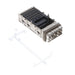 2274784-1 by TE Connectivity AMP Connectors - CONNECTOR CXP RCPT W/CAGE 84POS R/A