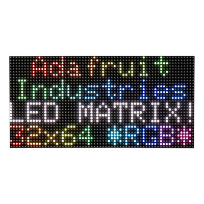 2277 by Adafruit Industries LLC - 64X32 RGB LED MATRIX - 5MM PITCH