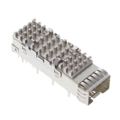 2291634-1 by TE Connectivity AMP Connectors - CONNECTOR SFP+ CAGE W/HSINK PRESS RA