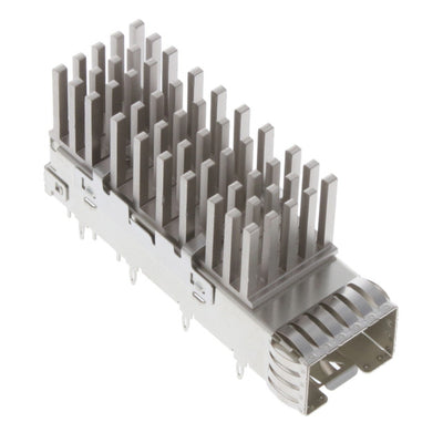 2291634-3 by TE Connectivity AMP Connectors - CONNECTOR SFP+ CAGE W/HSINK PRESS RA