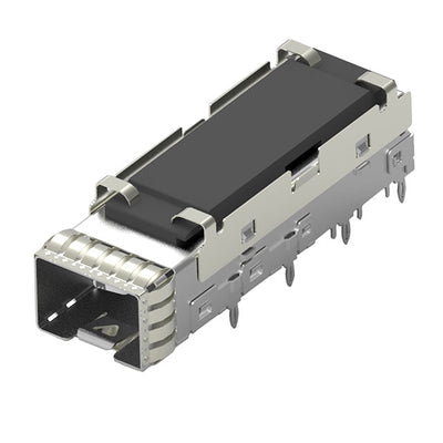 2299056-1 by TE Connectivity AMP Connectors - CONNECTOR SFP+ CAGE W/HSINK PRESS RA