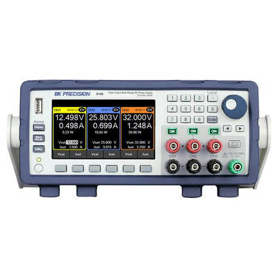 9140-GPIB by B&K Precision - TRIPLE OUTPUT MULTI-RANGE DC POW