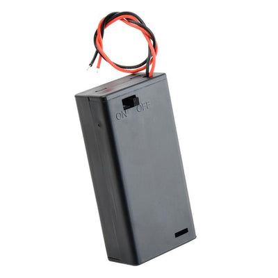 23-BH2-4 by NTE Electronics, Inc - BATT HOLDER AA 2CELL 5.91"" LEADS