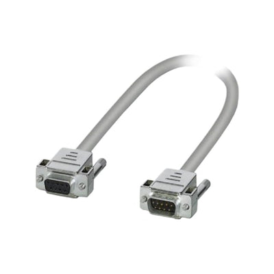 2300009 by Phoenix Contact - CABLE ASSY DB09 SHLDED GRAY 1.5M