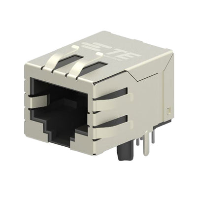 2301994-4 by TE Connectivity AMP Connectors - CONNECTOR JACK 1PORT 100 BASE-T PCB