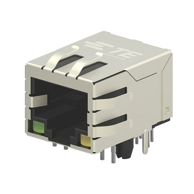 2301994-9 by TE Connectivity AMP Connectors - CONNECTOR JACK 1PORT 100 BASE-T PCB
