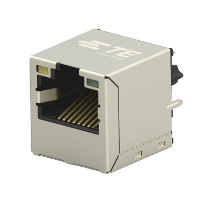 2301995-4 by TE Connectivity AMP Connectors - CONNECTOR JACK 1PORT 1000 BASE-T PCB