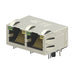 2301996-5 by TE Connectivity AMP Connectors - CONNECTOR JACK 2PORT 100 BASE-T PCB