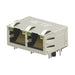 2301996-7 by TE Connectivity AMP Connectors - CONNECTOR JACK 2PORT 1000 BASE-T PCB