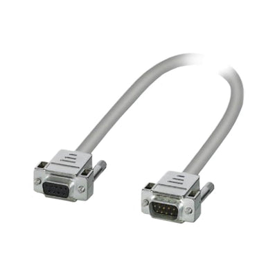 2302010 by Phoenix Contact - CABLE ASSY DB09 SHIELDED GRAY 2M