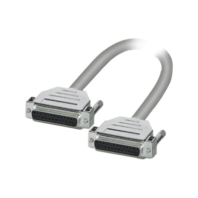 2305486 by Phoenix Contact - CABLE ASSY DB25 SHIELDED GRAY 2M
