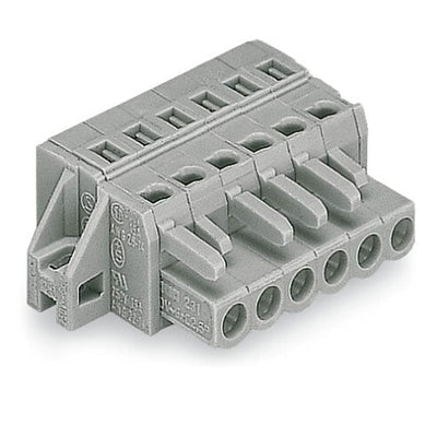 231-116/031-000 by WAGO Corporation - 1-CONDUCTOR FEMALE PLUG; CLAMPIN