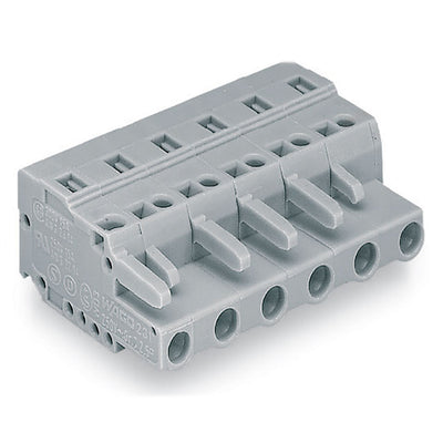 231-213/026-000 by WAGO Corporation - 1-CONDUCTOR FEMALE PLUG; 2.5 MM;