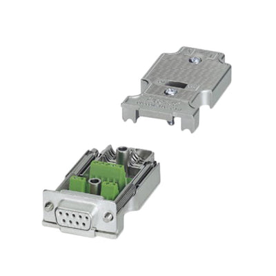 2311797 by Phoenix Contact - CONNECTOR D-SUB RCPT 9POS TERM BLK