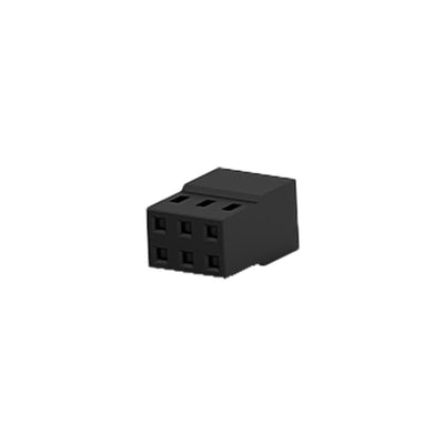 2316108-6 by TE Connectivity AMP Connectors - CONNECTOR RECPT HSG 6POS 2.00MM