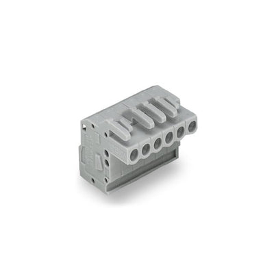 232-124/026-000 by WAGO Corporation - 1-CONDUCTOR FEMALE PLUG; ANGLED;