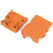 232-633 by WAGO Corporation - STRAIN RELIEF HOUSING; ORANGE