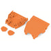 232-687 by WAGO Corporation - STRAIN RELIEF HOUSING; ORANGE