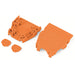 232-640 by WAGO Corporation - STRAIN RELIEF HOUSING; ORANGE