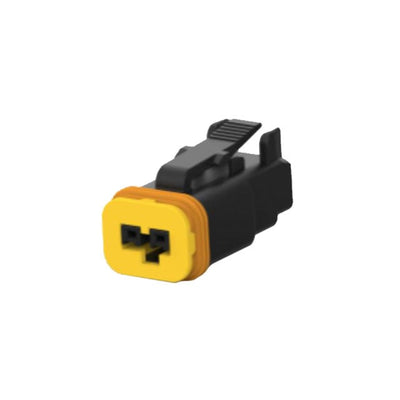 2324808-1 by TE Connectivity Deutsch Connectors - CONNECTOR PLUG HSG 2POS 5.00MM