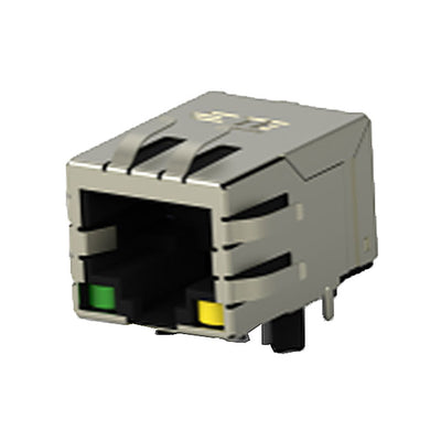 2337992-4 by TE Connectivity AMP Connectors - CONNECTOR JACK 1PORT 100 BASE-T PCB