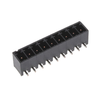 2342077-9 by TE Connectivity AMP Connectors - 9POS HDR 90 DEG HT 3.81MM PITCH