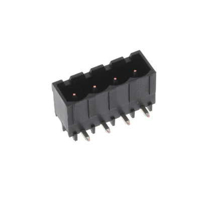 2342079-4 by TE Connectivity AMP Connectors - 4POS HDR 90 DEG HT 5.00MM PITCH