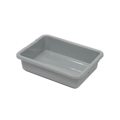 FG334992GRAY by Rubbermaid Commercial - RUBBERMAID BUS UTILITY TOTE BOX