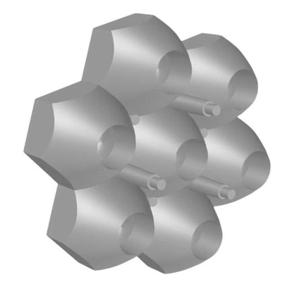 261 by Polymer Optics Ltd. - 7 CELL CLUSTER OPTIC NARROW BEAM