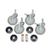 241346D by Nexel - STAINLESS STEEL STEM CASTERS, 5