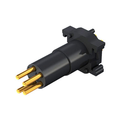 2423910000 by WeidmÃ¼ller - CONNECTOR MALE INSERT 4POS GOLD SLDR