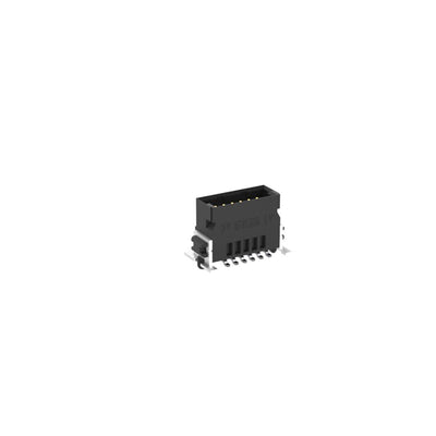 244854-E by TE Connectivity Erni - SMC M VERT Q 12POS SMT 3.25MM