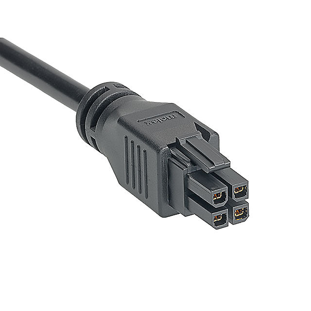 2451360405 by Molex - MEGAFIT 4 CIRCUIT BLACK 500MM OV